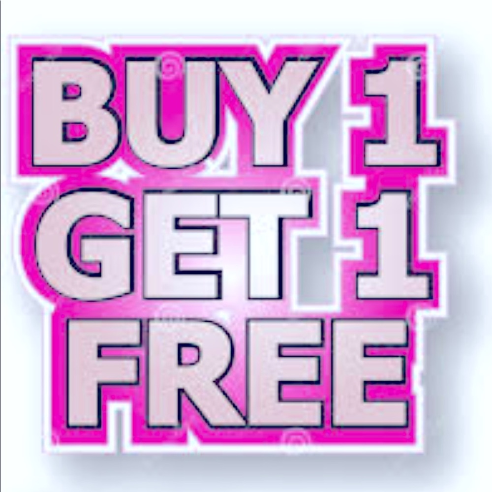 Pay for higher priced item, 2nd one free.